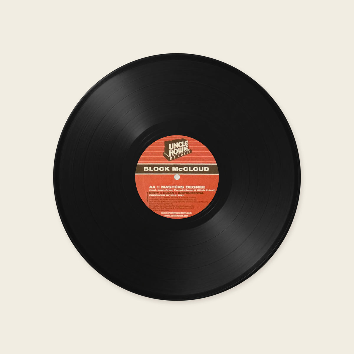 Block McCloud produced by Marco Polo - 12" Single (Vinyl)
