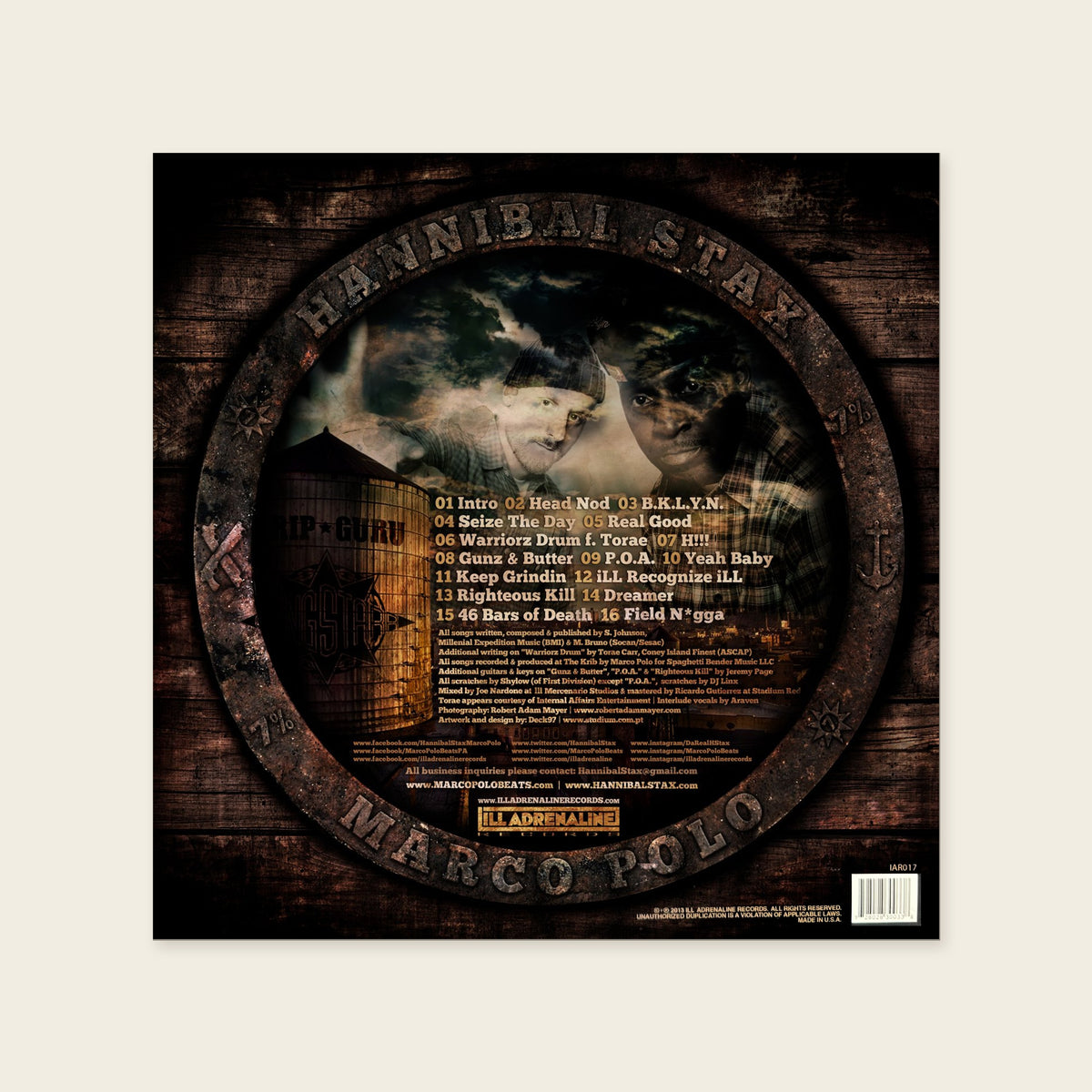 Marco Polo & Hannibal Stax: Seize The Day - 2013 release