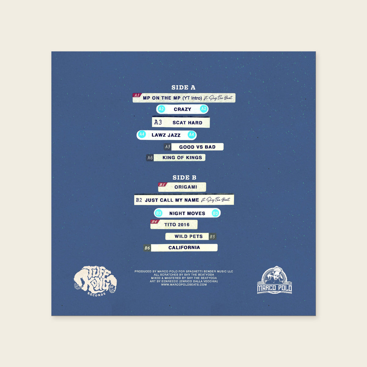 Marco Polo - MP On The MP: The Beat Tape Vol. 3 (Splatter Vinyl Edition)