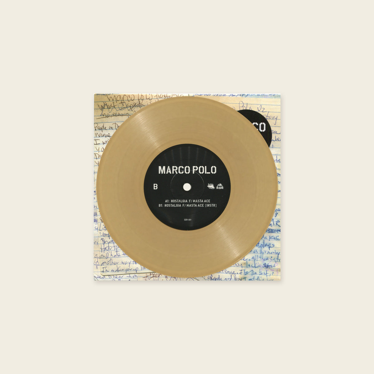 Marco Polo - Nostalgia Ft. Masta Ace (7" Tan Vinyl Edition)